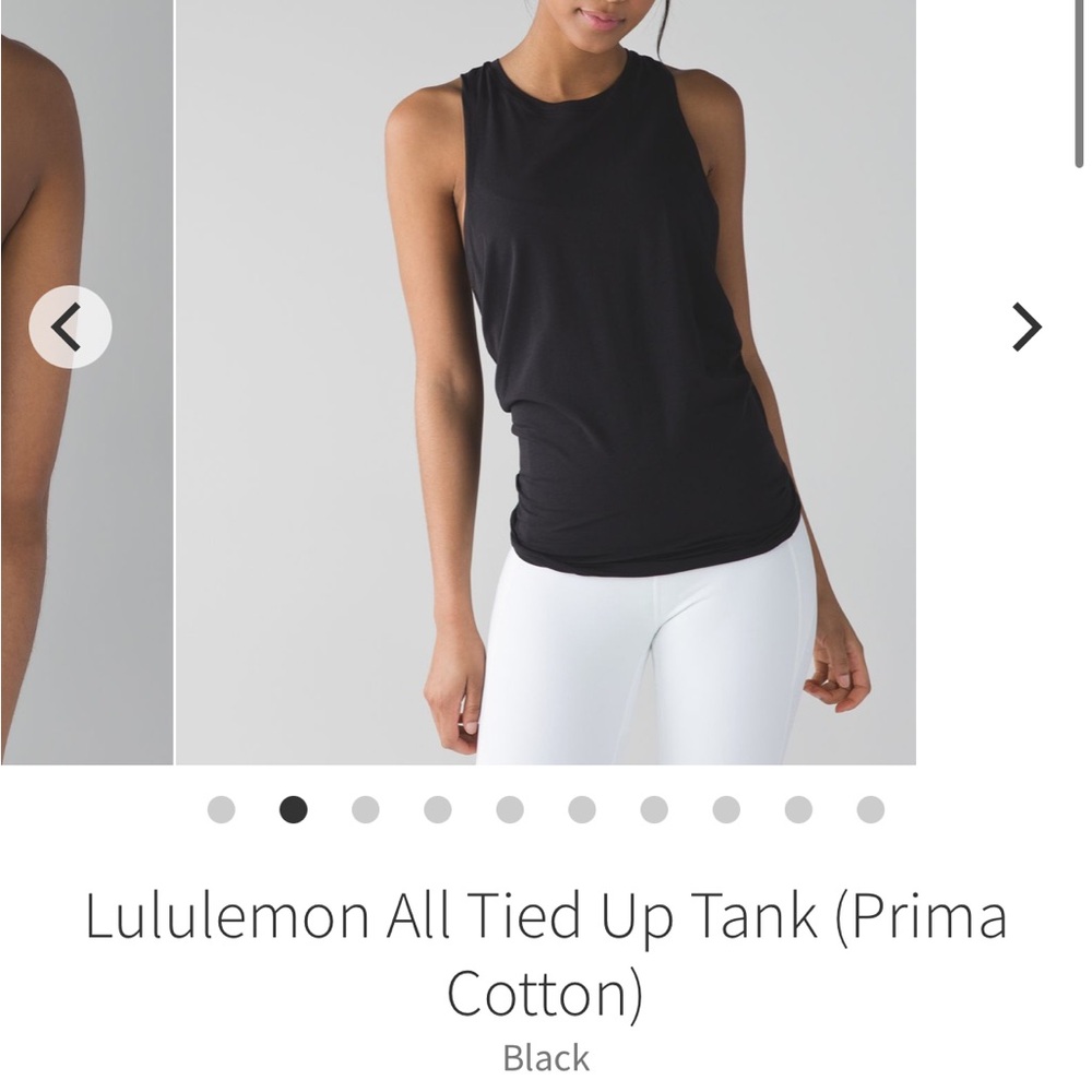 Lululemon All Tied Up tank